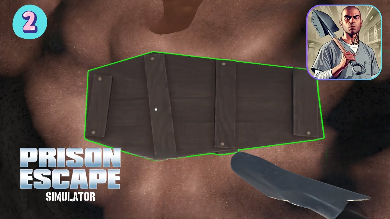 Prison Escape Simulator 3D Part 2 – OMG I Dug Up a Coffin Inside the Cell… What’s Inside?