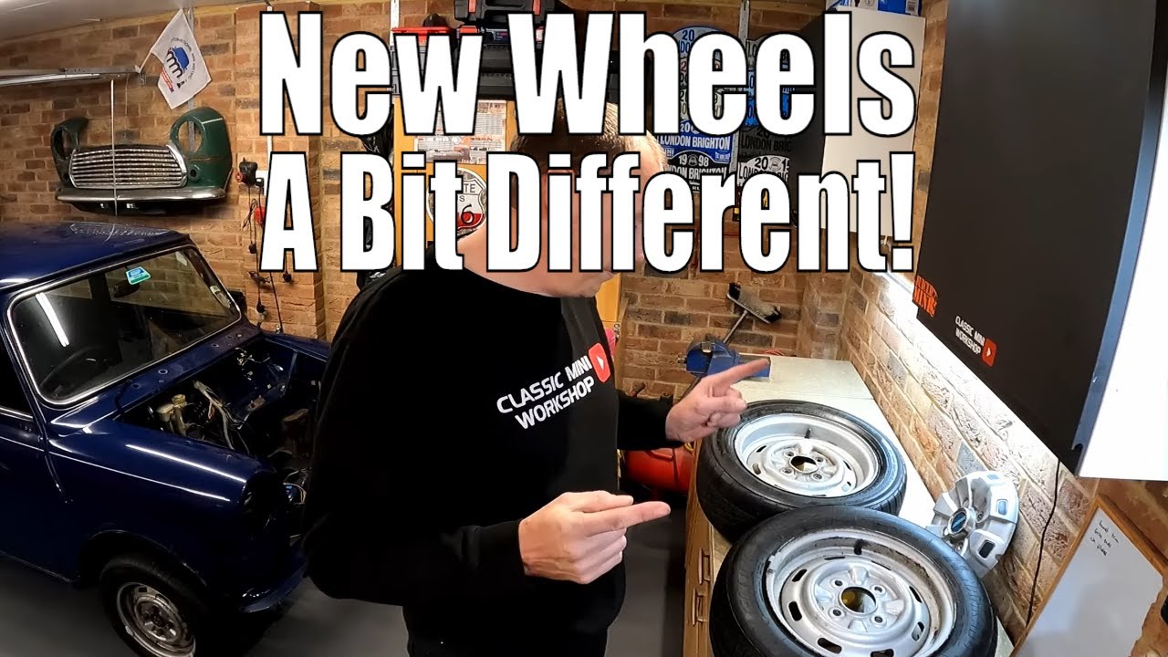 Wide Steel Wheels *NOT* Banded! - Classic Mini Project Pt.10