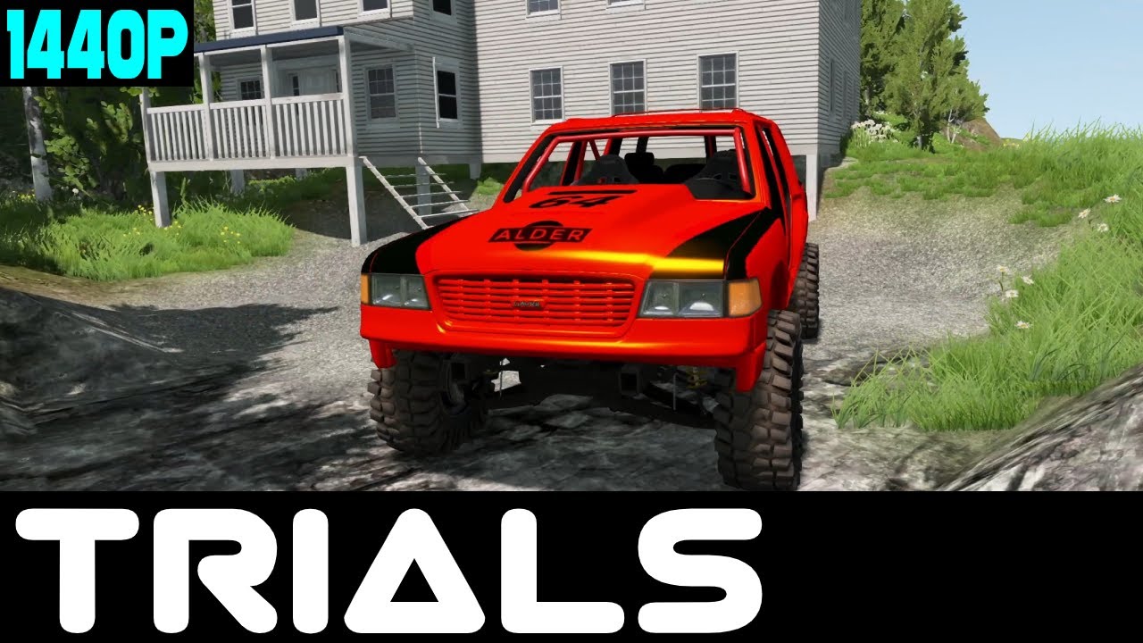 Minato's Rock Crawling Challenge No Reset No Winch BeamNG Drive | 1440p | Logitech G923