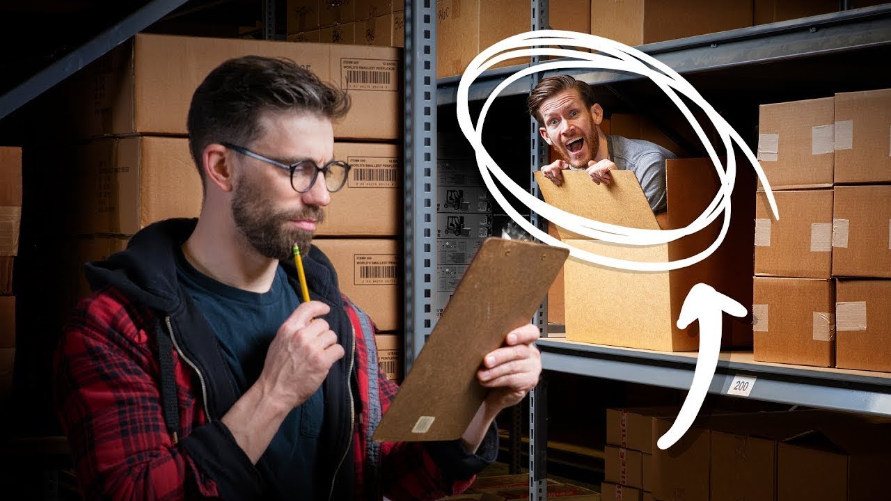 He Hid from his Boss All Day (You'll Never Guess How) &bull; Hidden in Plain Sight #2