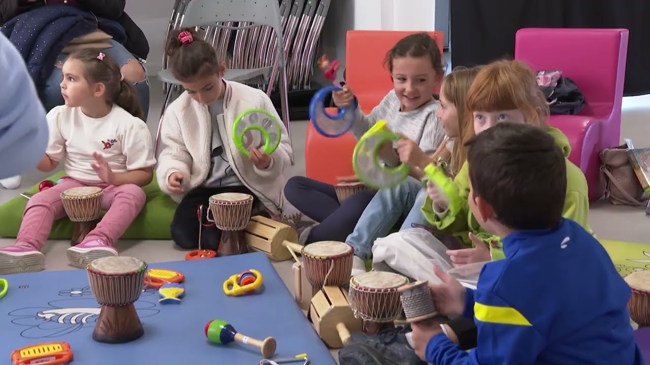 Atelier d'éveil musical à la médiathèque - 22 septembre 2022