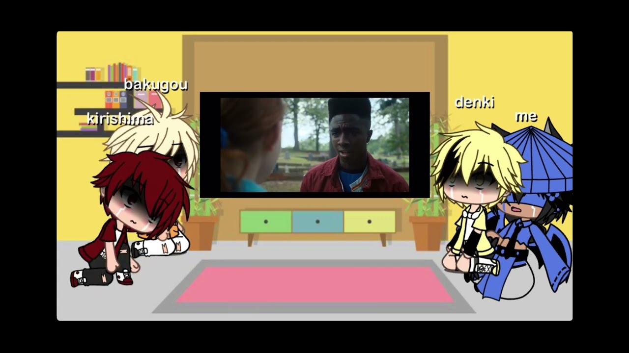 Bnha react to stranger things season 4 (Deku as max)