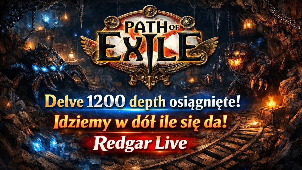🔴#19 Path of Exile 3.27 Keepers- CWS Chieftain- Delve 1200 zaliczone!. Idziemy w dół- aktualnie 1313
