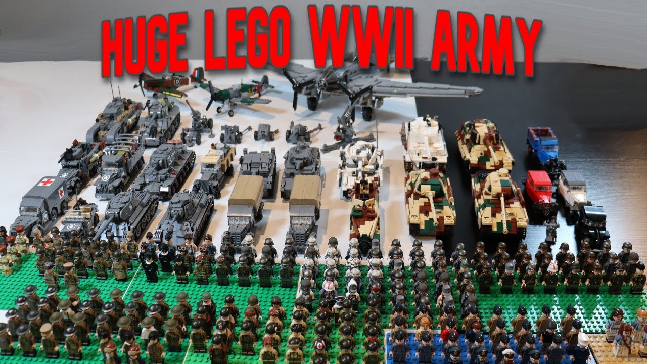 My Lego WWII Military Collection 2024!!!