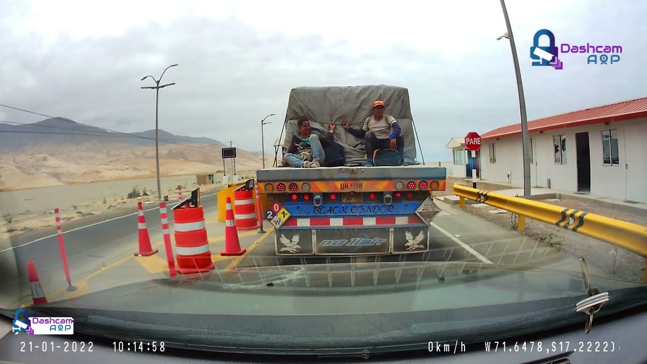 Desde Mejia (Arequipa) a ILO (Moquegua) Por la costanera.