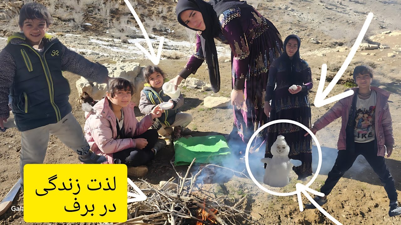 В заснеженных горах раздается волчий крик! Фатима и ее дочери бегут, спасая свои жизни.
