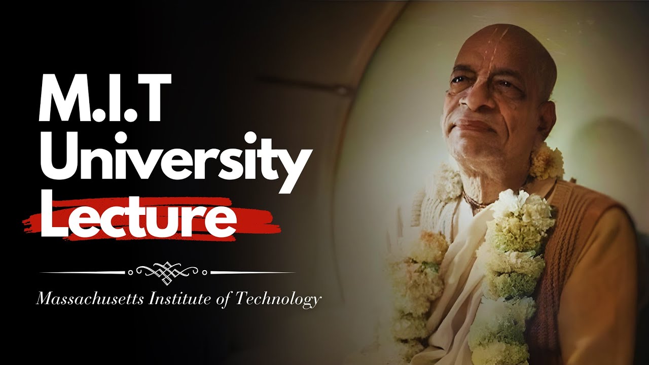 MIT University | Technology Students | Boston | Srila Prabhupada Lecture