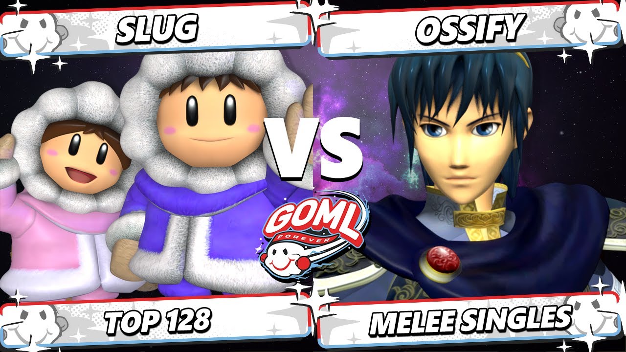 GOML 2025 - SluG (Ice Climbers) Vs. Ossify (Marth) Smash Melee - SSBM