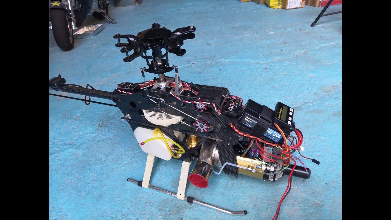 2 - Wren 44i + TREX 700n + H1 GPS Gyro