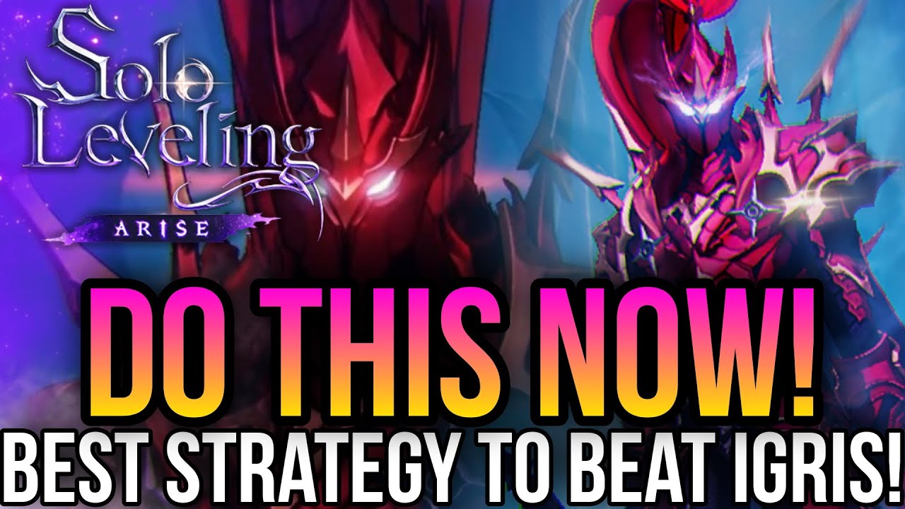 Solo Leveling Arise - Best Strategy To Beat Igris! *Best Build & Team!*