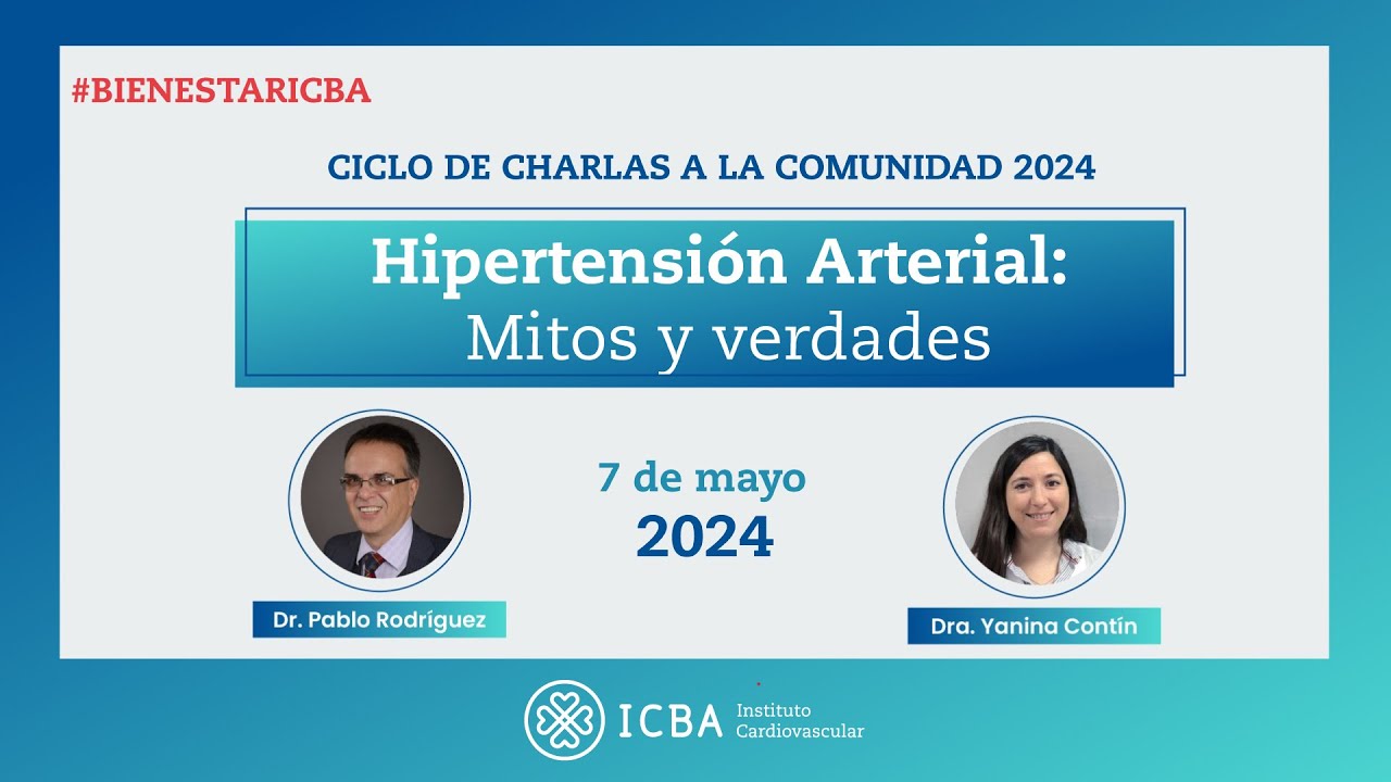 Charla para la comunidad sobre Hipertensión Arterial 2024
