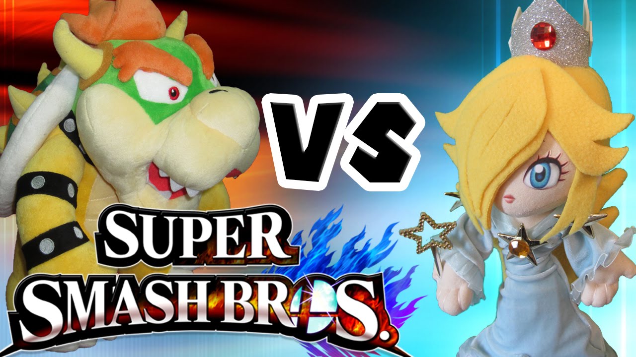 ABM: Розалина против Боузера!! Super Smash Bros Wii U!! ИГРОВОЙ МАТЧ!! HD