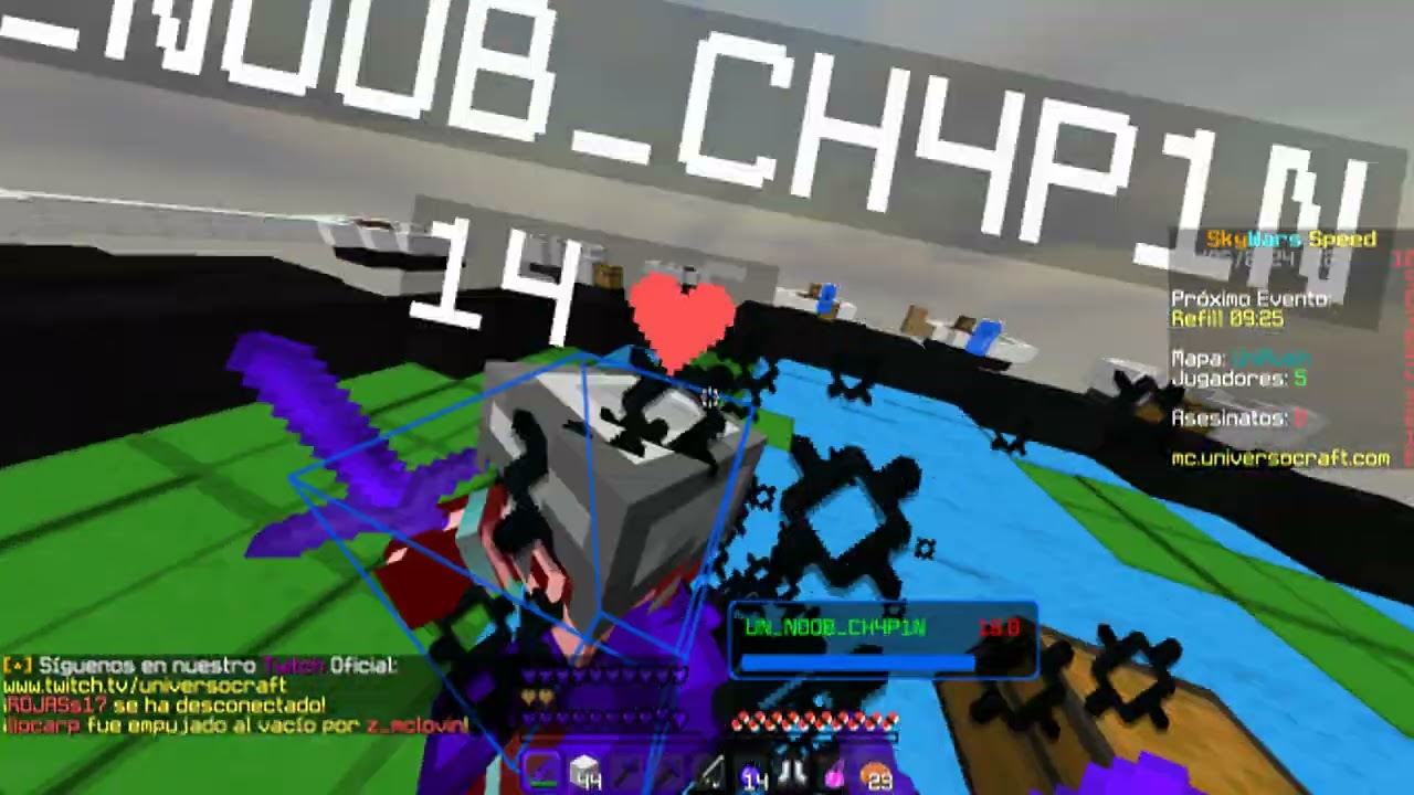 Cheating on polar | Universocraft Skywars