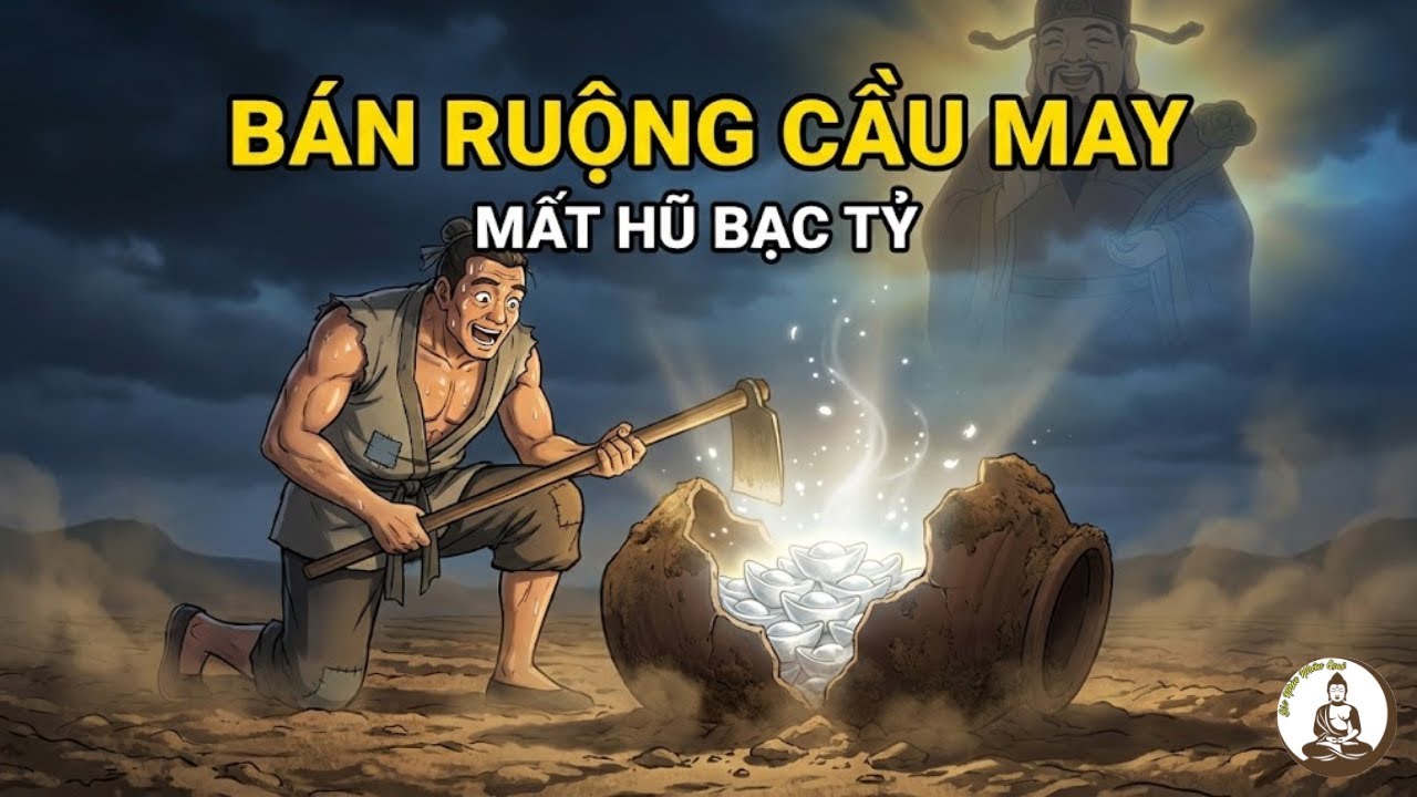 Lão Nông Bán Ruộng Để Cầu Khấn, Người Mua Đào Được Hũ Bạc: Thần Tài Đang Thử Lòng?