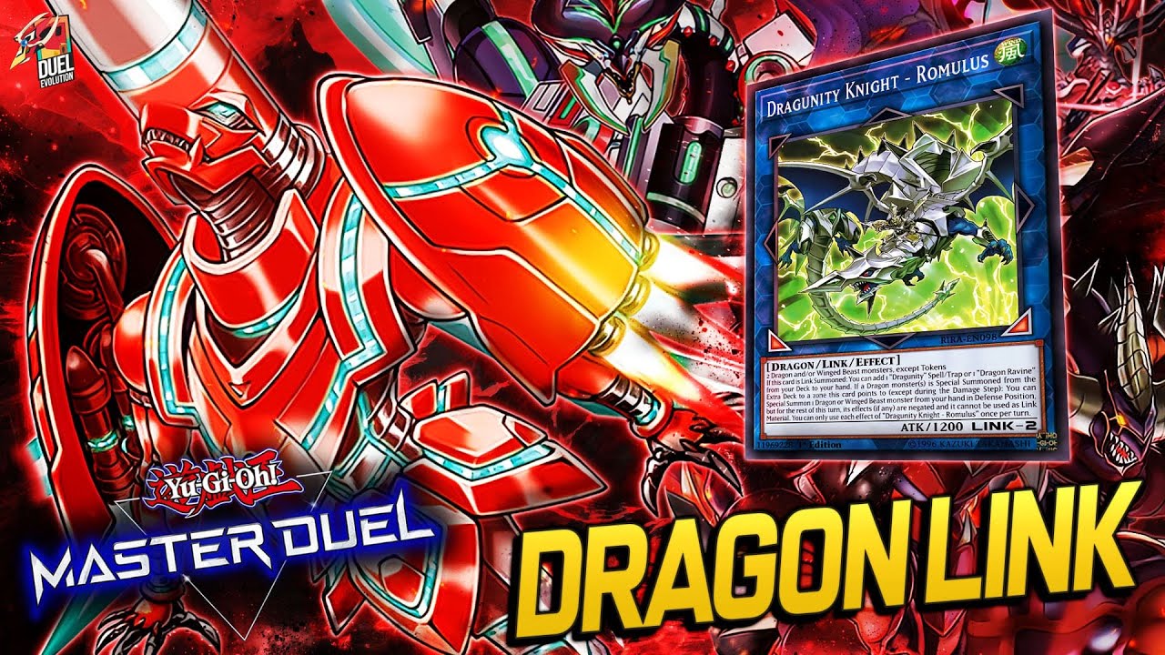 MASTER DUEL | Dragon Link Deck | Gameplay + Deck profile