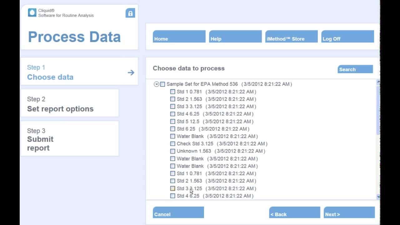 Using Cliquid&reg; Software to perform quantitative analysis