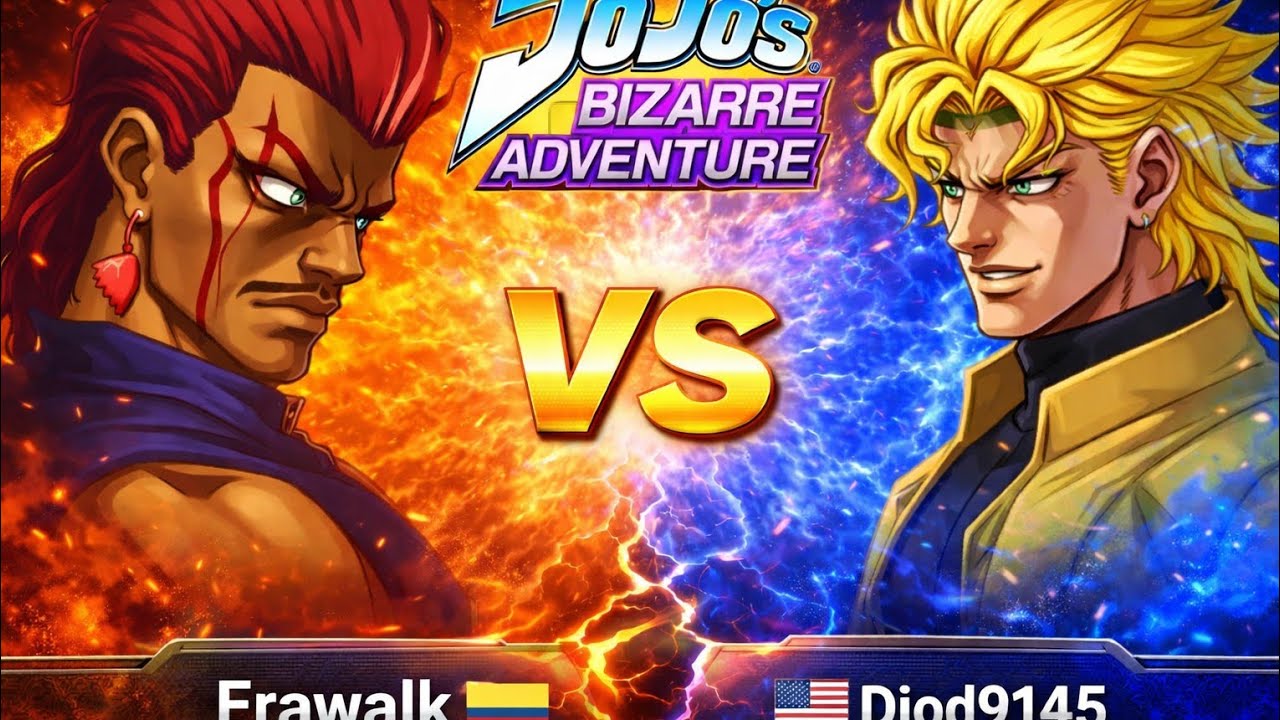 JoJoBA Ft3 Erawalk 🇻🇪 VS 🇺🇸 Diod9145