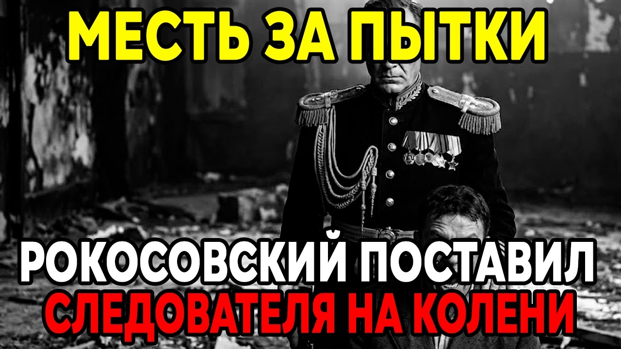 НАШЕЛ СВОЕГО ПАЛАЧА: Как Рокоссовский заставил следователя НКВД ползать в ногах.ДОКУМЕНТАЛЬНЫЙ ФИЛЬМ