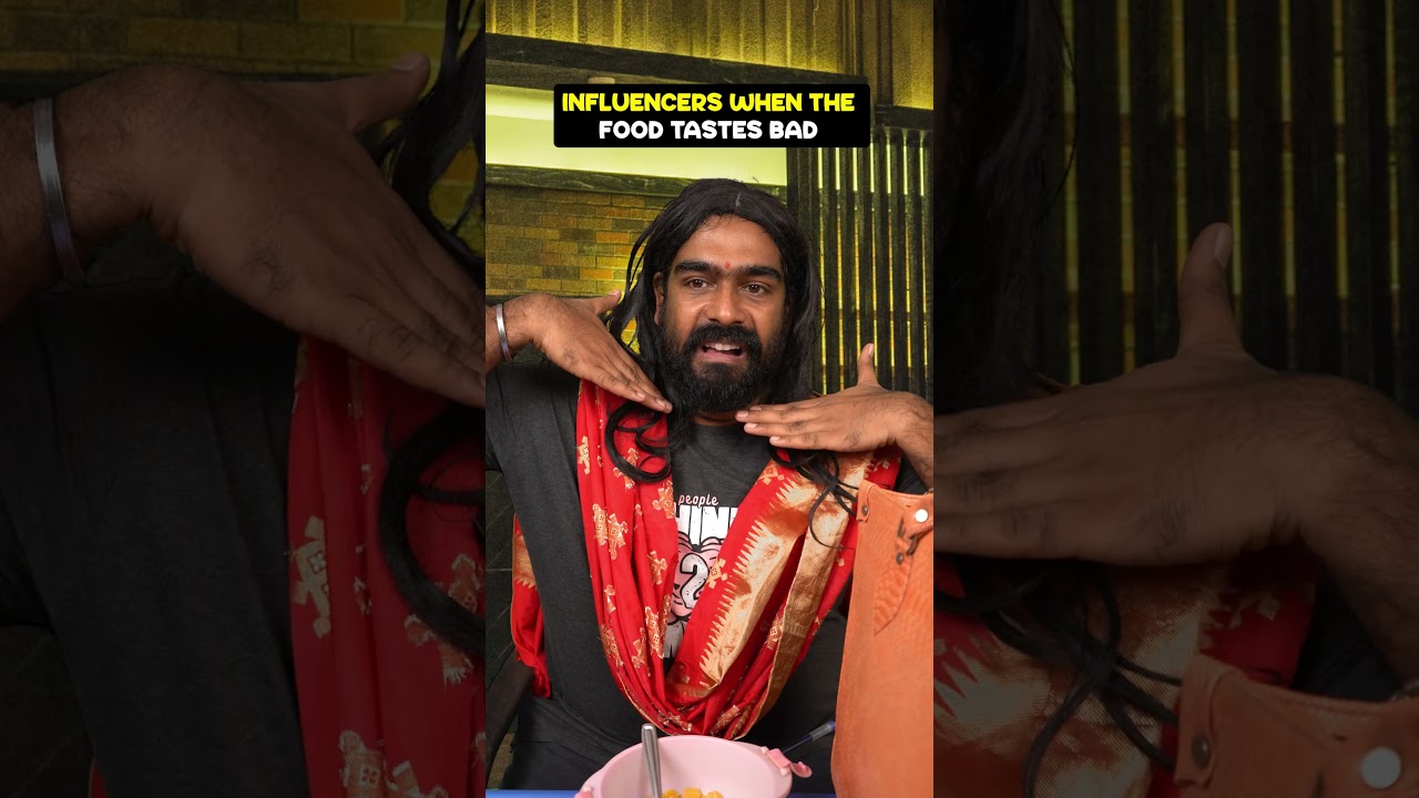 Influencers On Food Review #vikkals #influencer