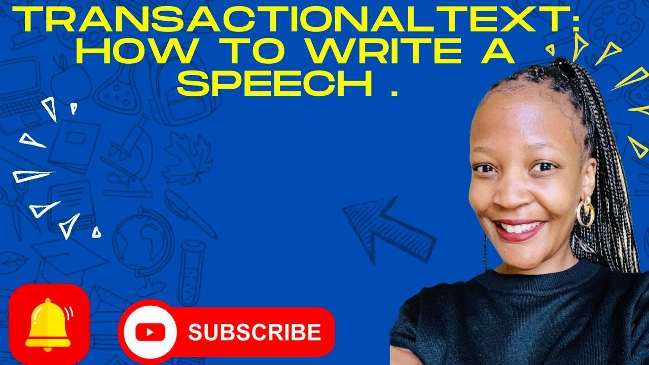 How to write a speech: creative writing paper 3.