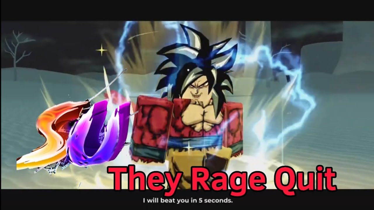 Ssj4 Goku Makes Kid Break Keyboard and Rage Quit... | Shonen Unleashed