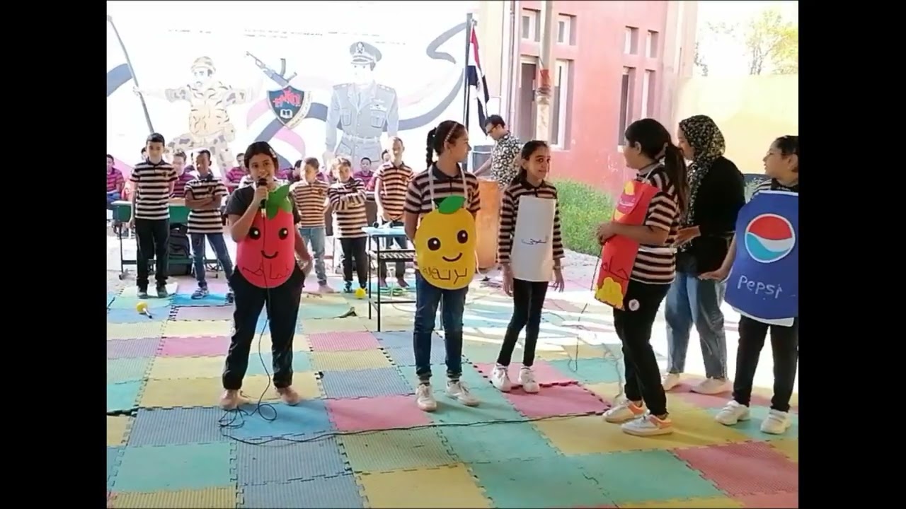 اسكتش عن التغذية السليمة