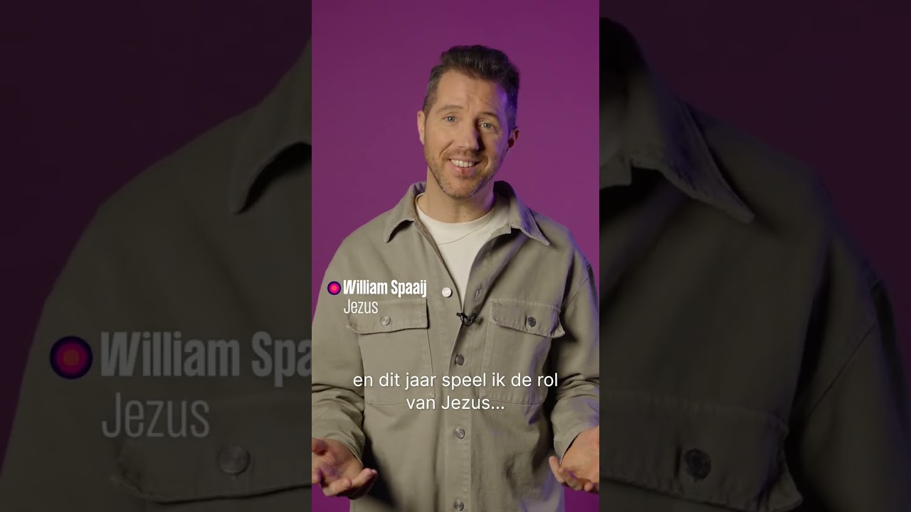 William Spaaij speelt de rol van Jezus in #ThePassion 2024
