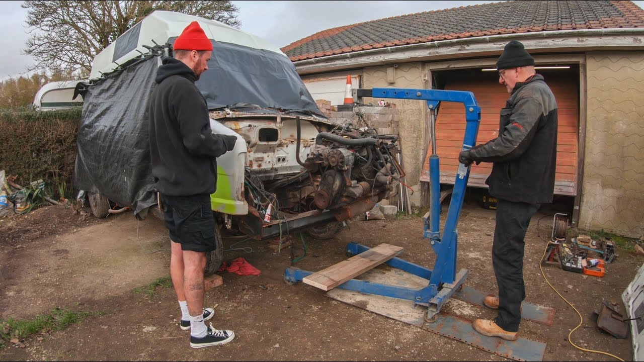 TALBOT EXPRESS ENGINE REMOVAL