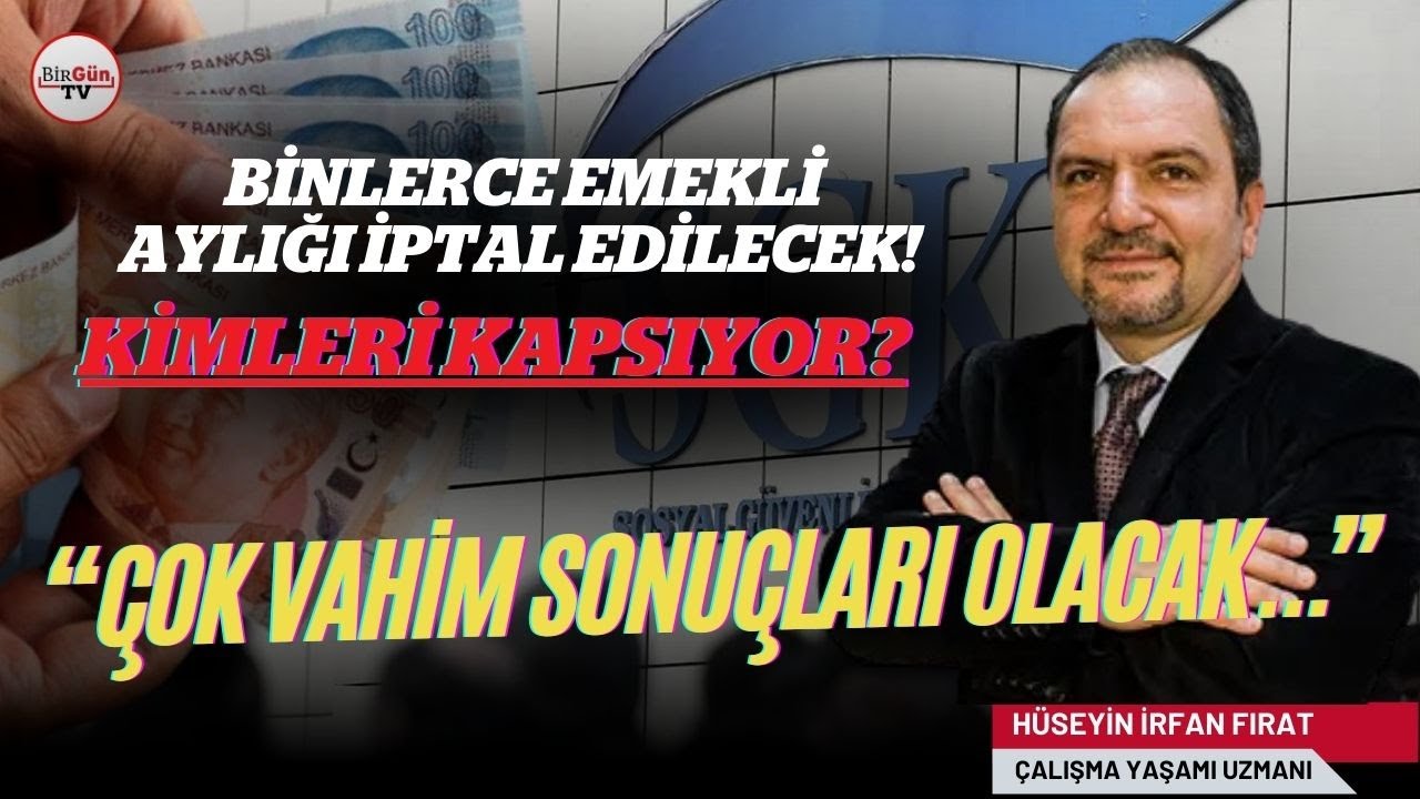 SGK düğmeye bastı: Binlerce emeklilik iptal edilecek! Peki kimleri kapsıyor?