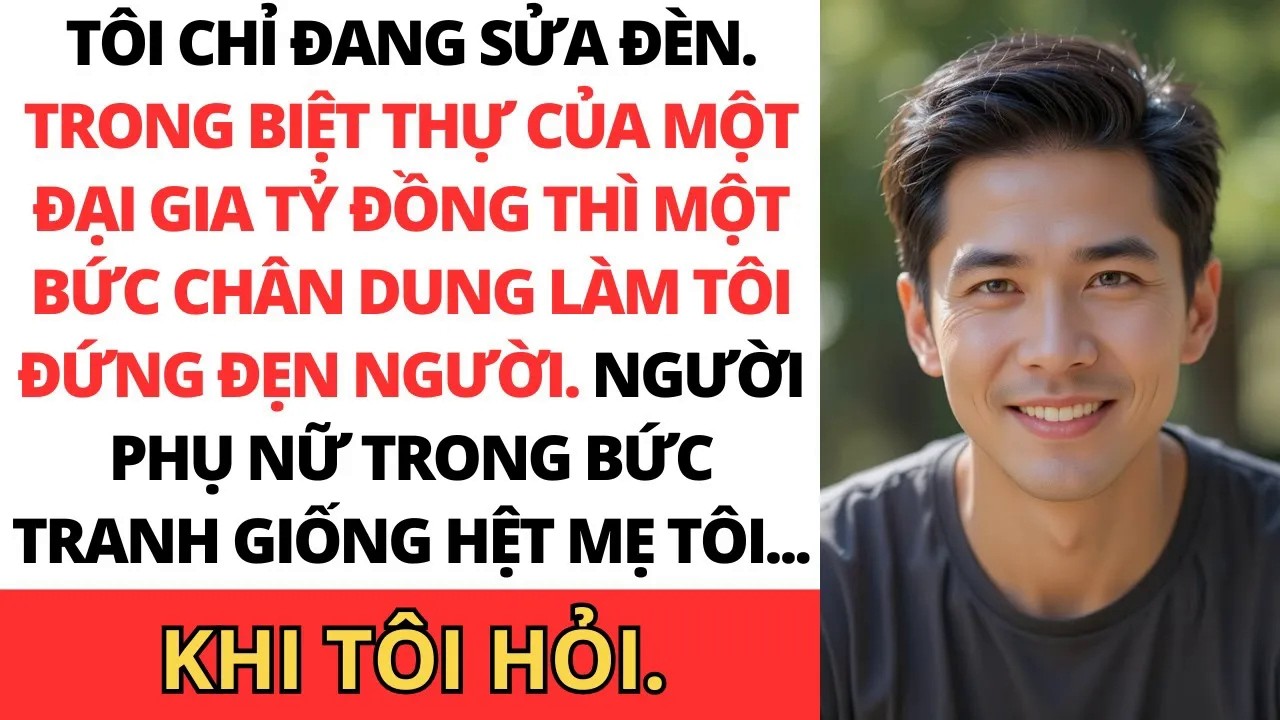 Vì sao ảnh Mẹ tôi có trong dinh thự của ông？” Phản ứng của ông ấy thay đổi tất…