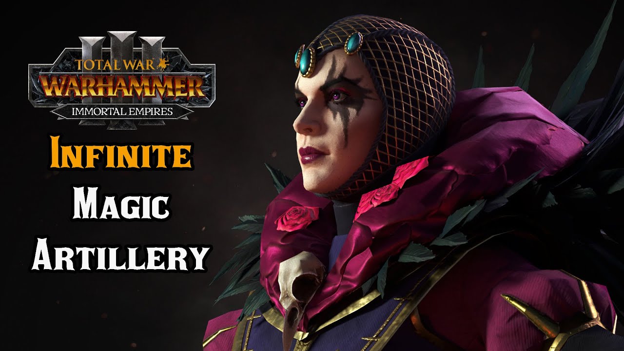 Elspeth von Draken Infinite Magic and Artillery Doomstack  - Total War: Warhammer 3 Immortal Empires