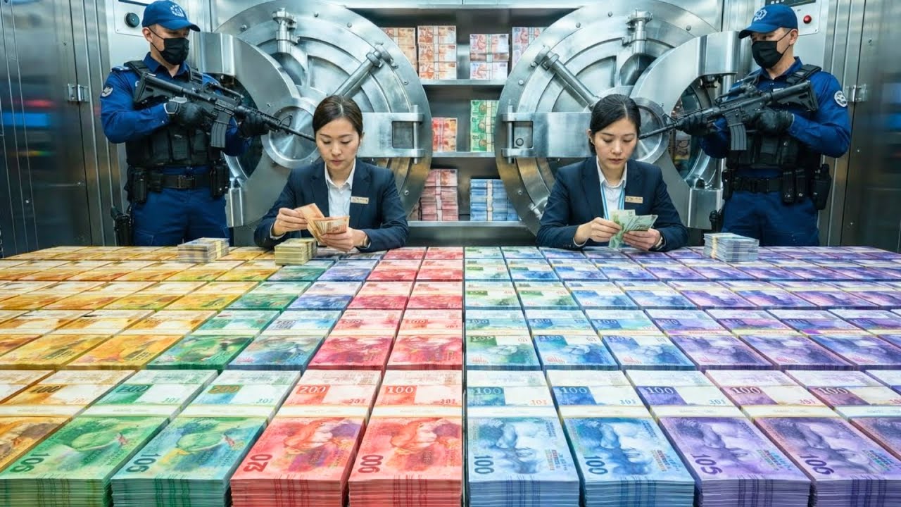 Inside the Swiss Franc Factory: How CHF Is Manufactured with Extreme Precision (Full Process)