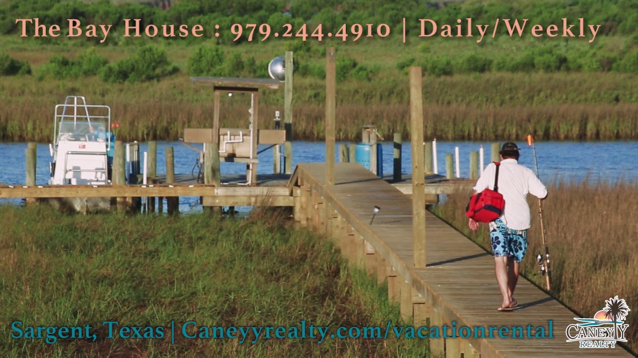 Rent THE BAY HOUSE | Sargent, Texas