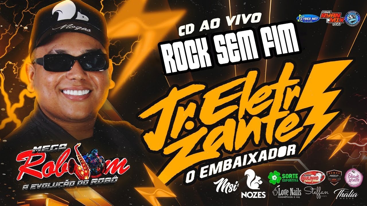 CD AO VIVO DJ JR ELETRIZANTE NO BLOCO ROCK SEM FIM 09-03-2024