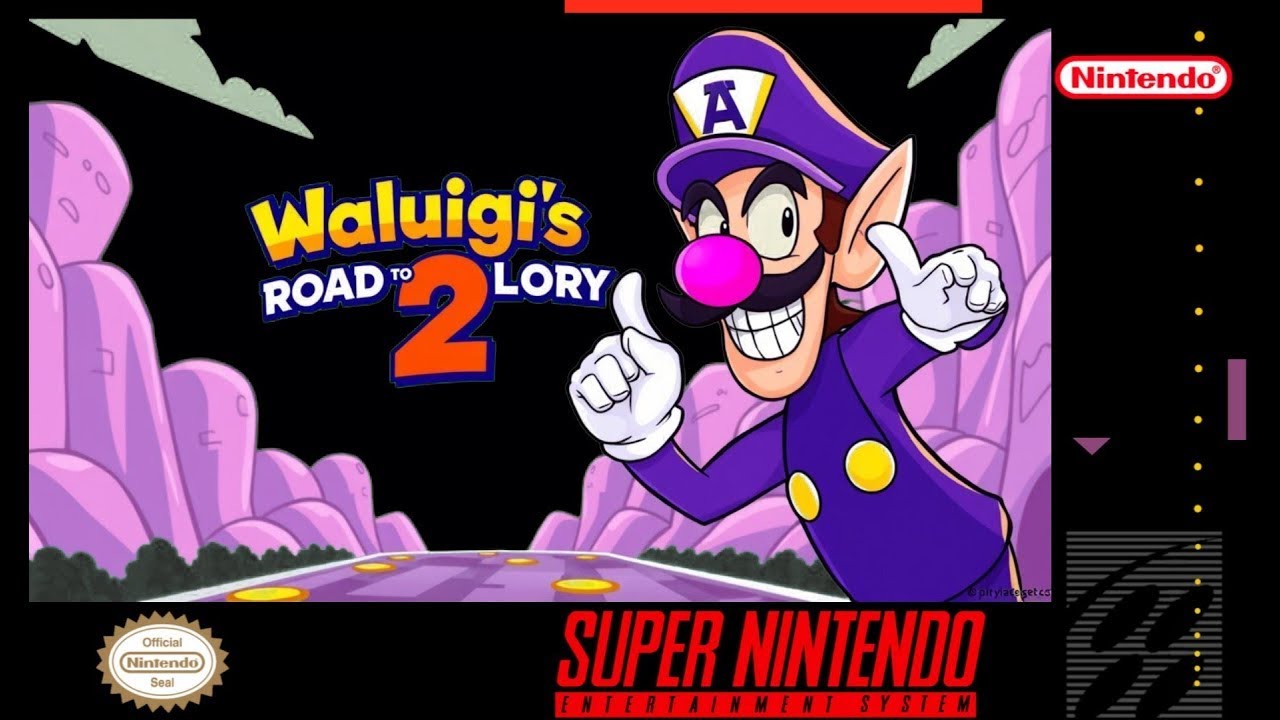 WALUIGI'S ROAD TO GLORY 2 FOR YOUR SUPER NINTENDO