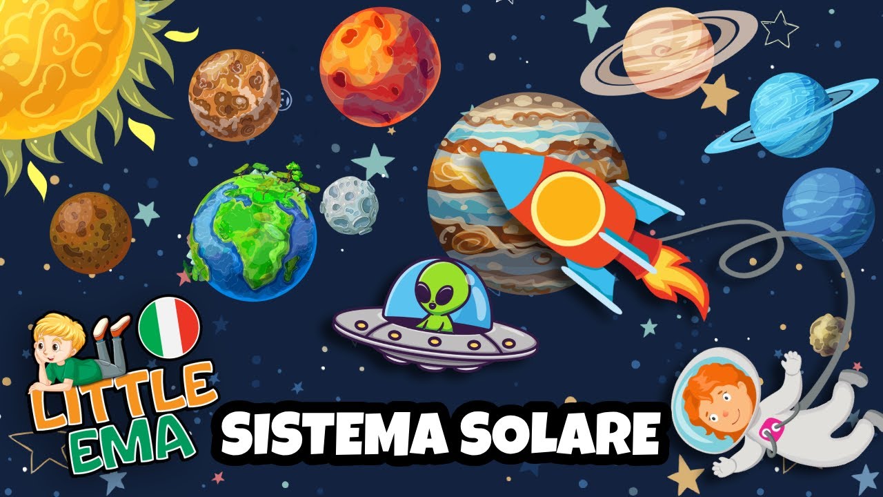 Sistema Solare per bambini | Impara i Pianeti