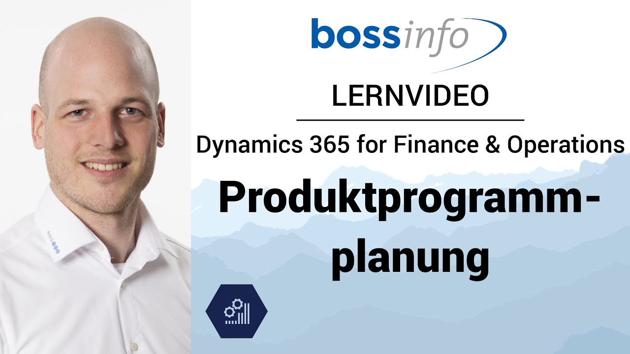 Microsoft Dynamics 365 for Finance and Operations, Enterprise &ndash; Produktprogrammplanung