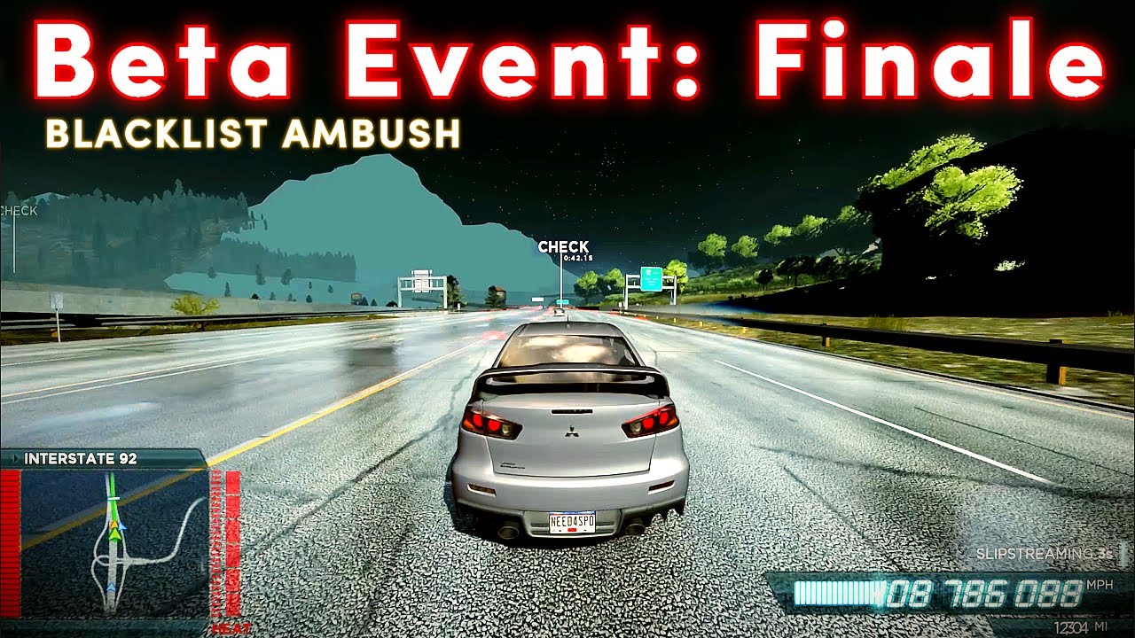 NFS Most Wanted 2 (2012) Beta Build: Beta Event 