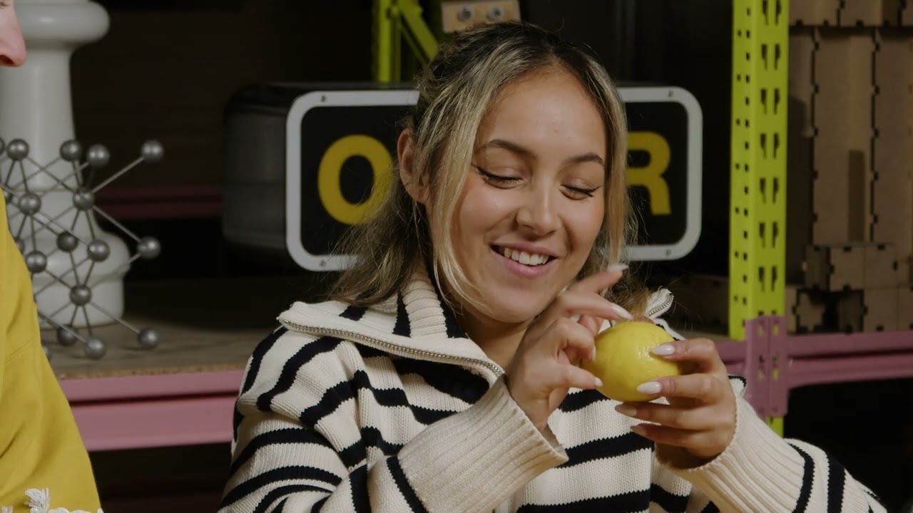 Hasnae peut produire de l'électricité avec quelques citrons 🍋🍋🍋 !