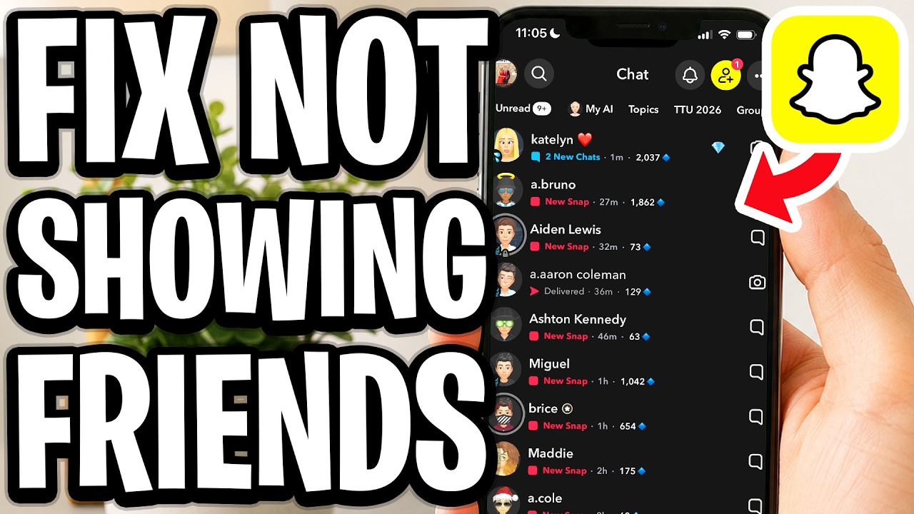 How To Fix Snapchat Not Showing Friends - Full Guide