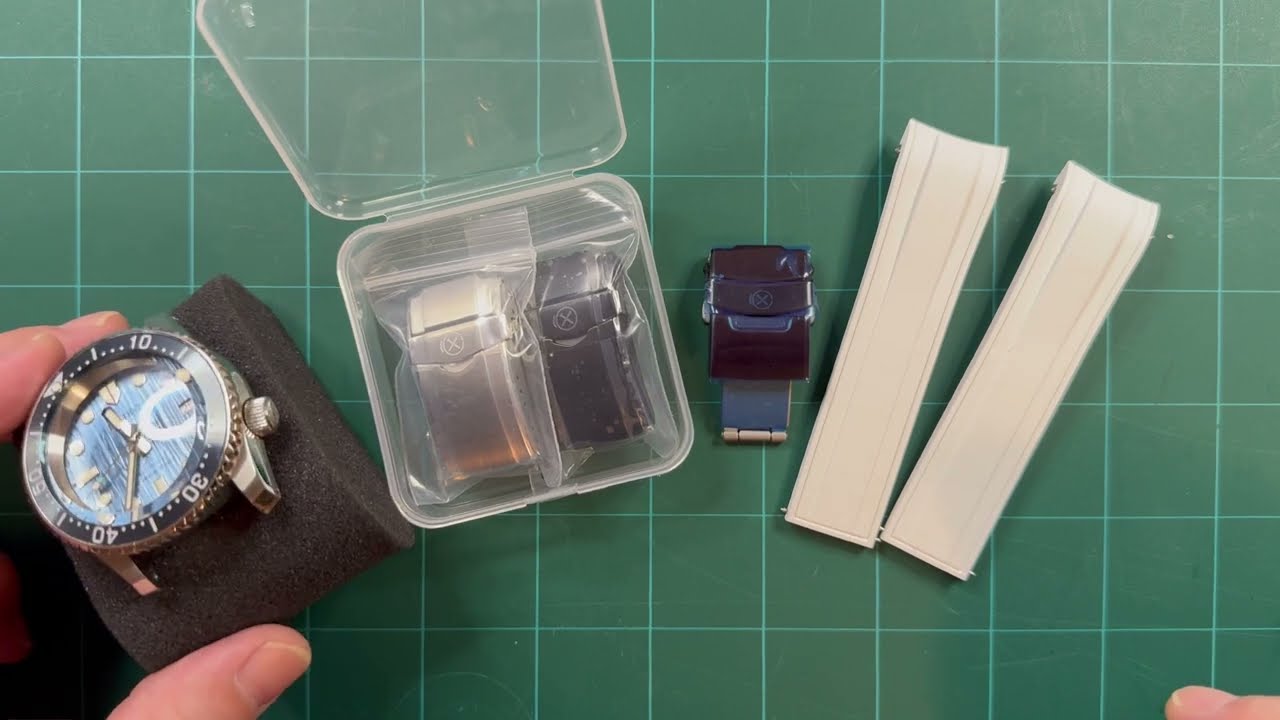 StrapXPro - New Milled Clasps! #strapxpro #seiko