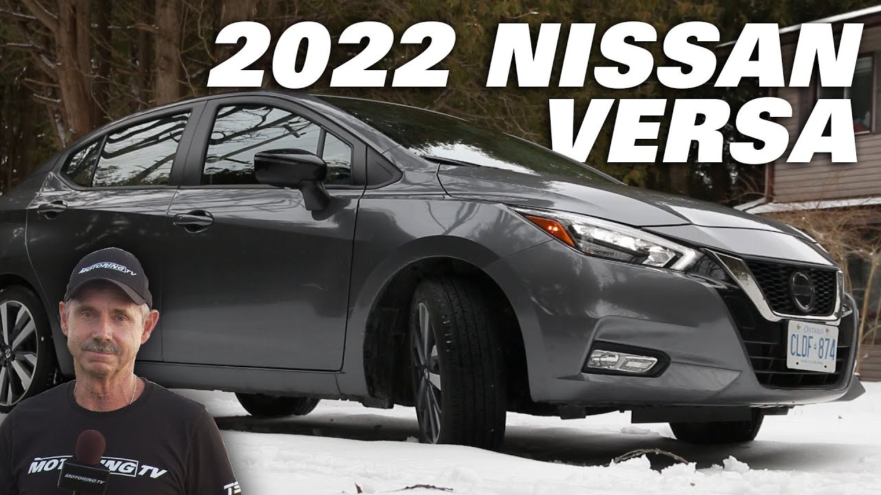 Brad Checks Out the 2022 Nissan Versa SR CVT | Motoring TV