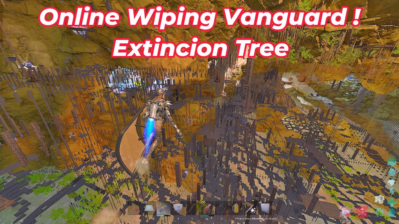 Онлайн-уничтожение Vanguard Extinction! Ark Small Tribes
