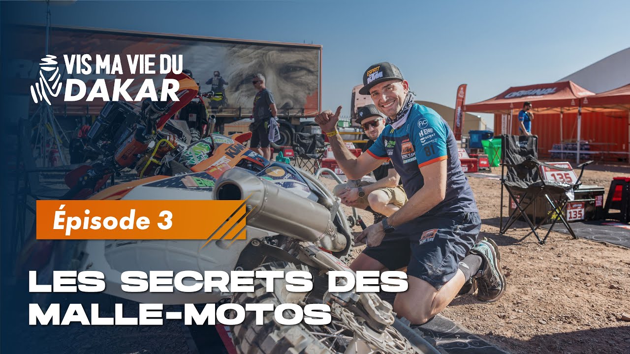 Les secrets des malle-motos du Dakar 2024 (Les warriors du Dakar)
