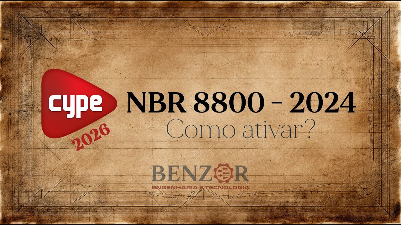 NORMAS - NBR 8800 2024 - CYPE 3D 2026