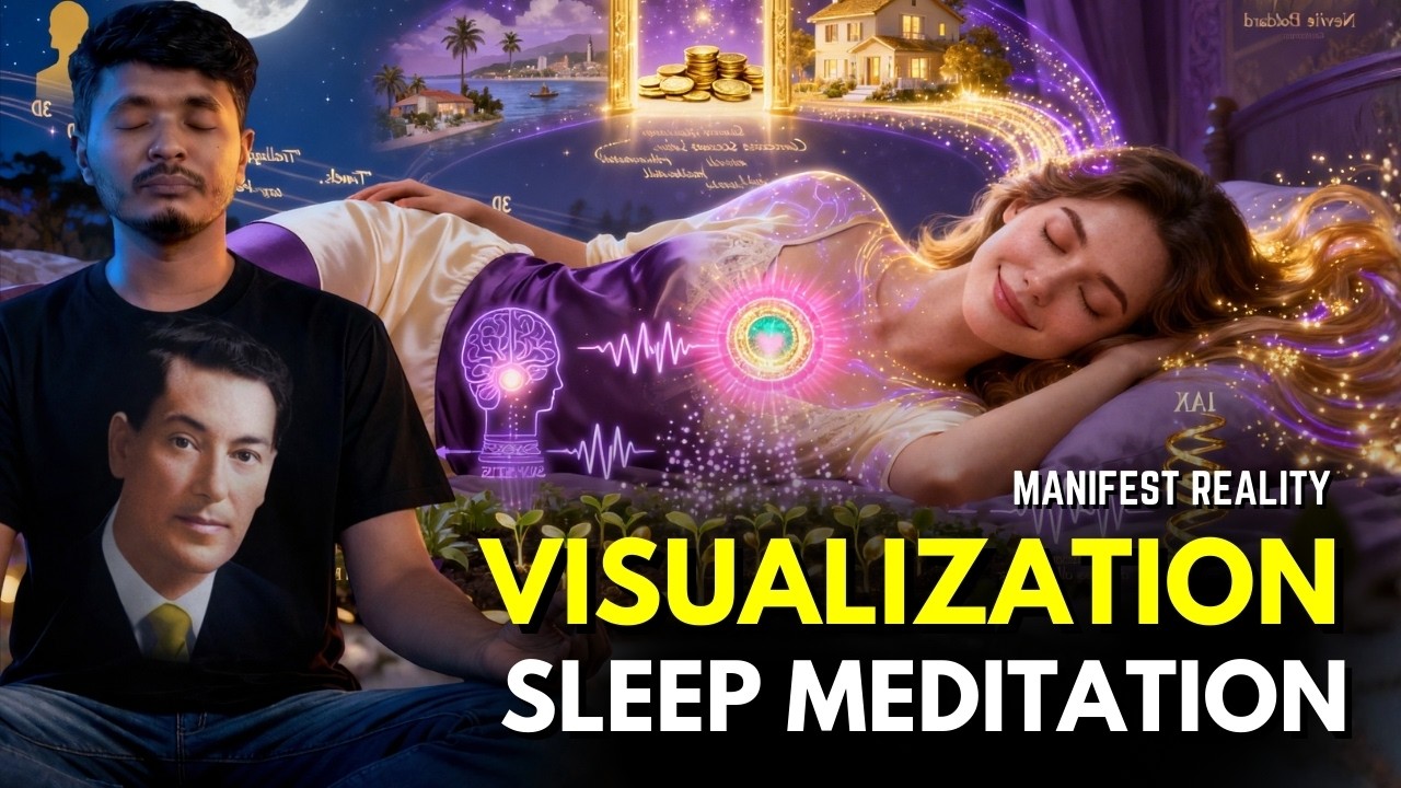 Visualization Sleep Meditation Inspired by Neville Goddard | Manifest Your Dreams Tonight