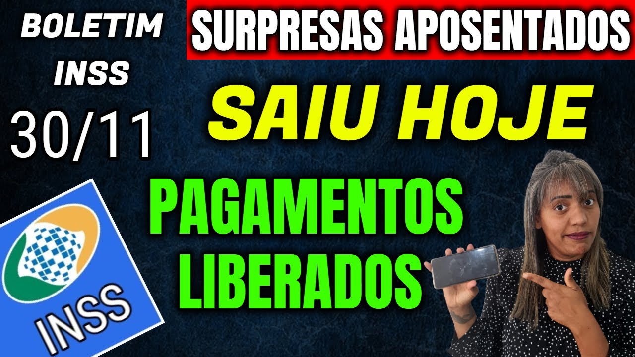 SURPRESA MARAVILHOSA PARA TODOS OS APOSENTADOS DO INSS