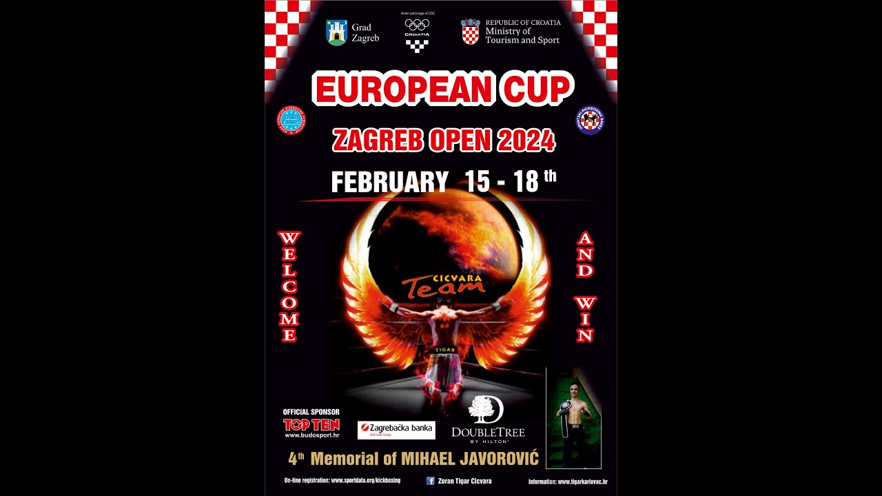 Ring 1 and 2 Zagreb Open 2024 Saturday
