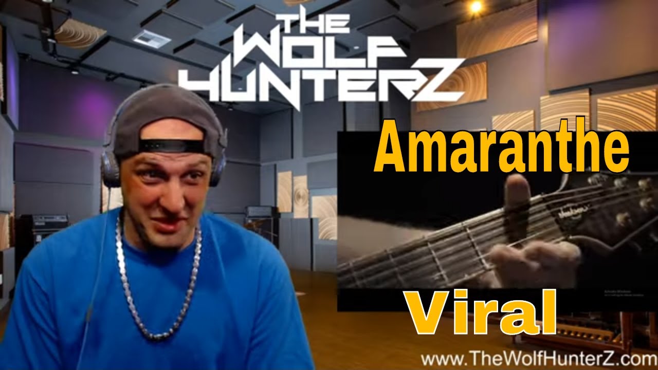 AMARANTHE - Viral (OFFICIAL MUSIC VIDEO) The Wolf HunterZ Reactions