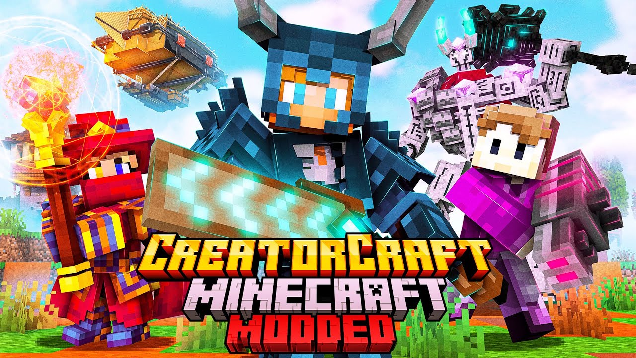 I Spent 100 Days on a MODDED SMP in Minecraft&hellip;